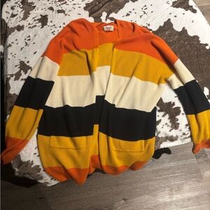 Magnolia Vibrant Orange and Yellow Knit
